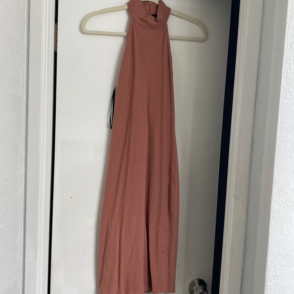 Light pink long dress F21
